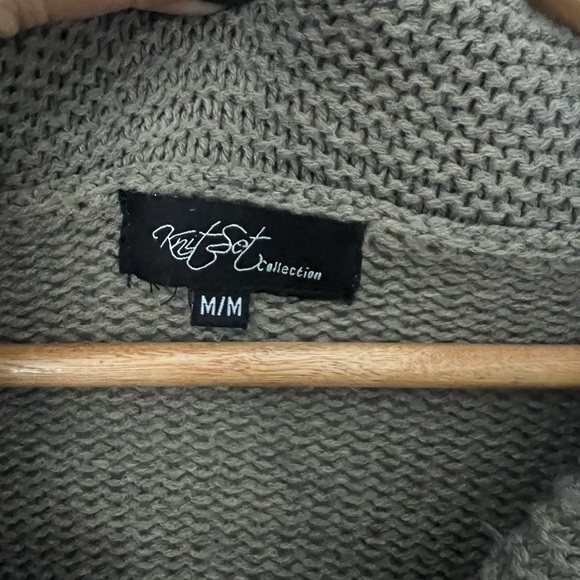 Cozy Hooded Knit Cardigan - Picture 8 of 11